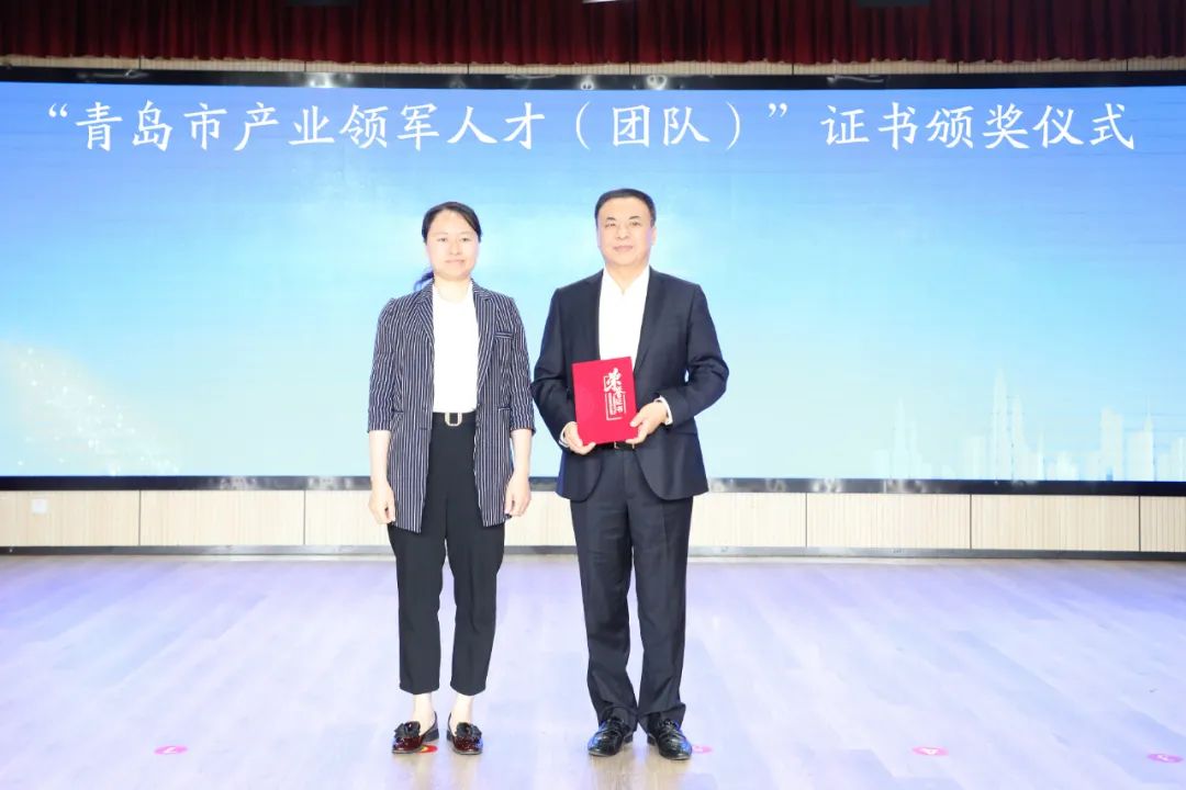 走進科技 你我同行，青島市科技局局長朱鐵一一行蒞臨我司實地調研